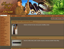 Tablet Screenshot of forum.hunting-shop.cz